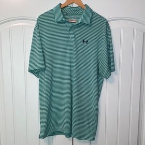 Mens Under Armour Heat Gear Polo